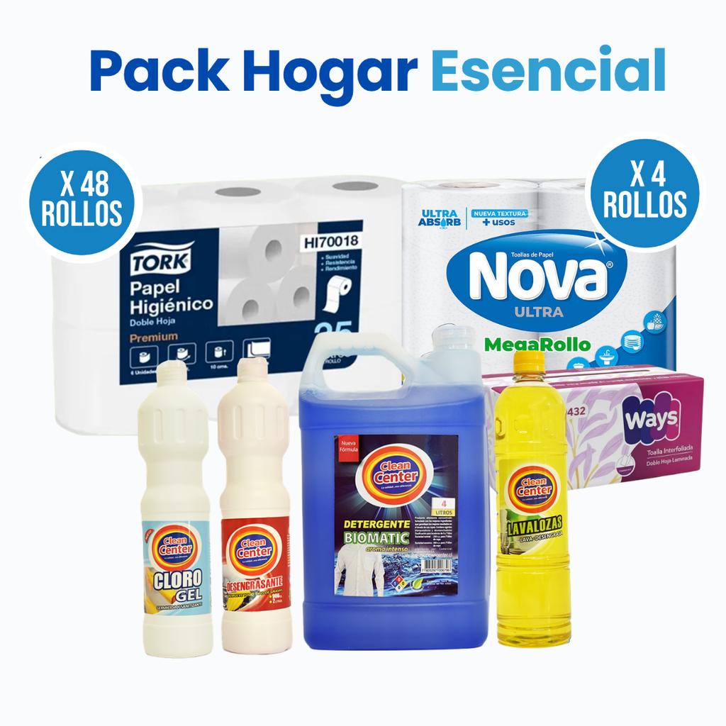 Pack Hogar Esencial 🧼✨