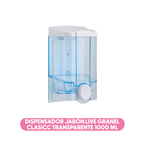 Dispensador Jabon Live Clasicc Transparent 1000 Ml