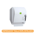 Dispensador Toalla Papel en Palanca