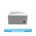 Dispensador Toalla Interfoliada Mesa Ways Blanco