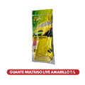 Guante Multiuso Live Amarillo Talla  L