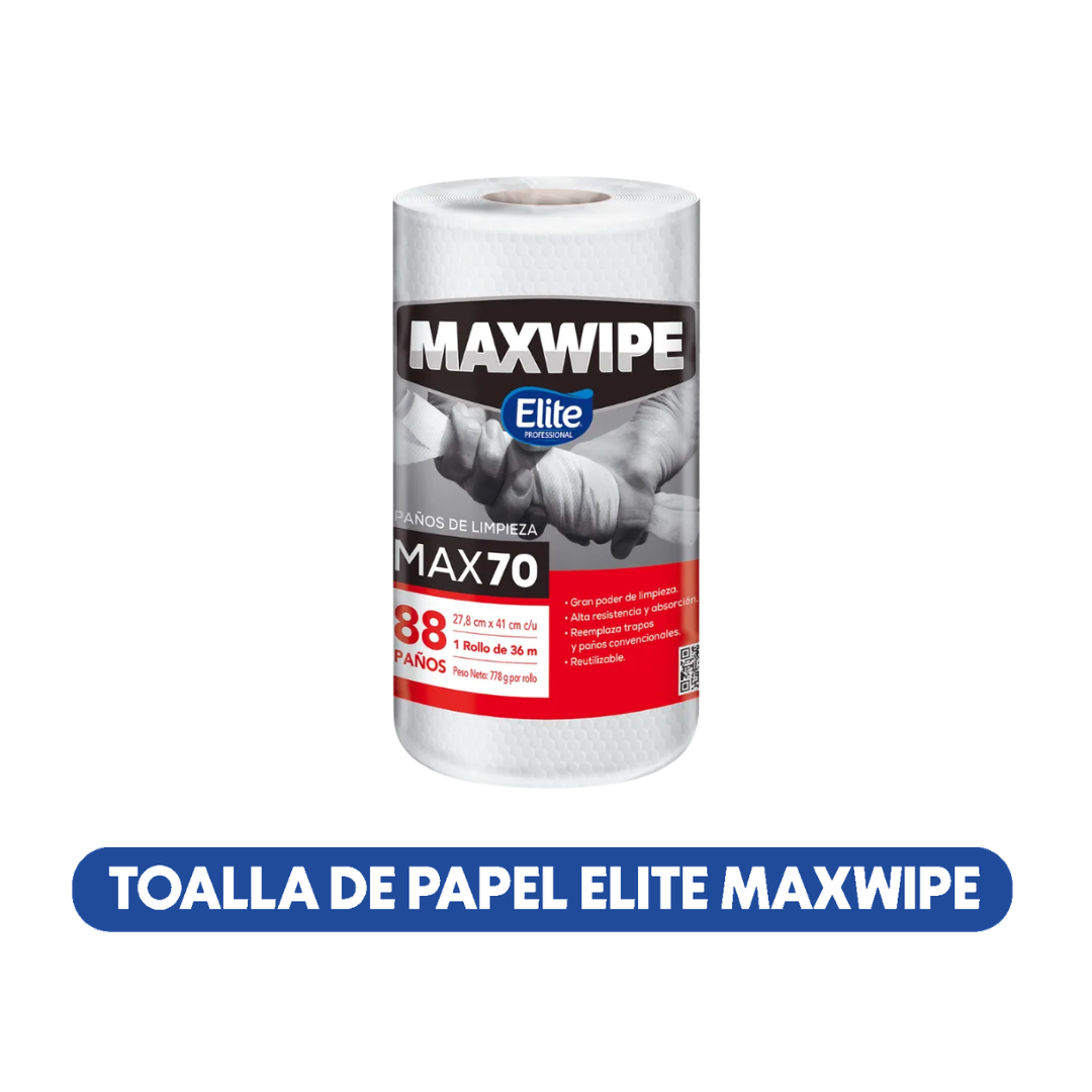 Toalla de papel reutilizable Maxwipe