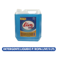 Detergente líquido para ropa Live 5 litros