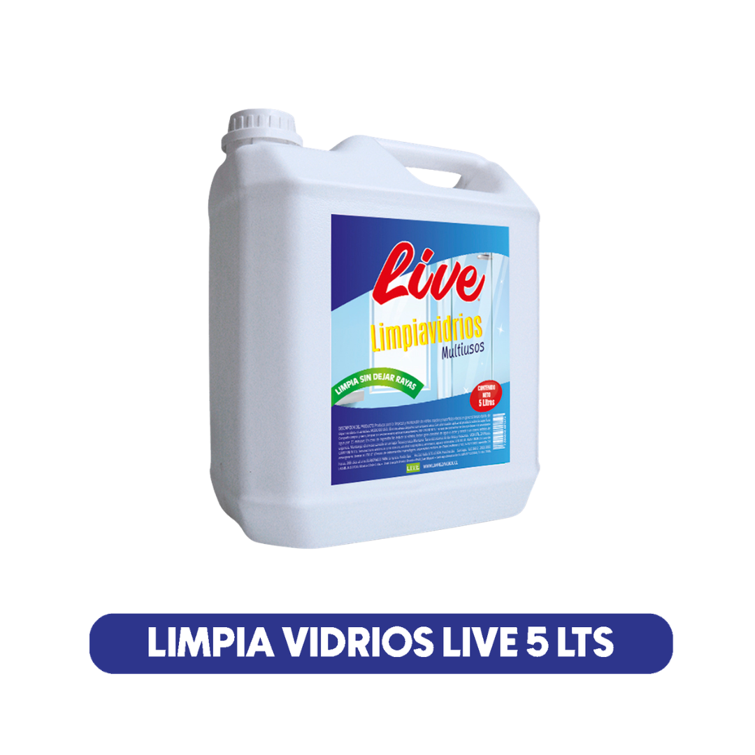 Limpia Vidrios Live 5 Lts