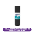 Bolsa de Basura Impeke 80x110 Negra (10 Unidades)