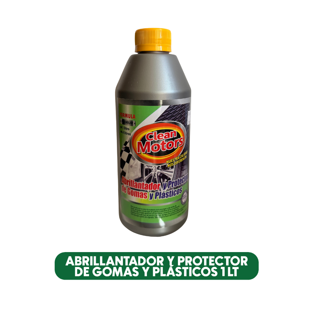 Abrillantador y Protector de Gomas y Plasticos 1 LT