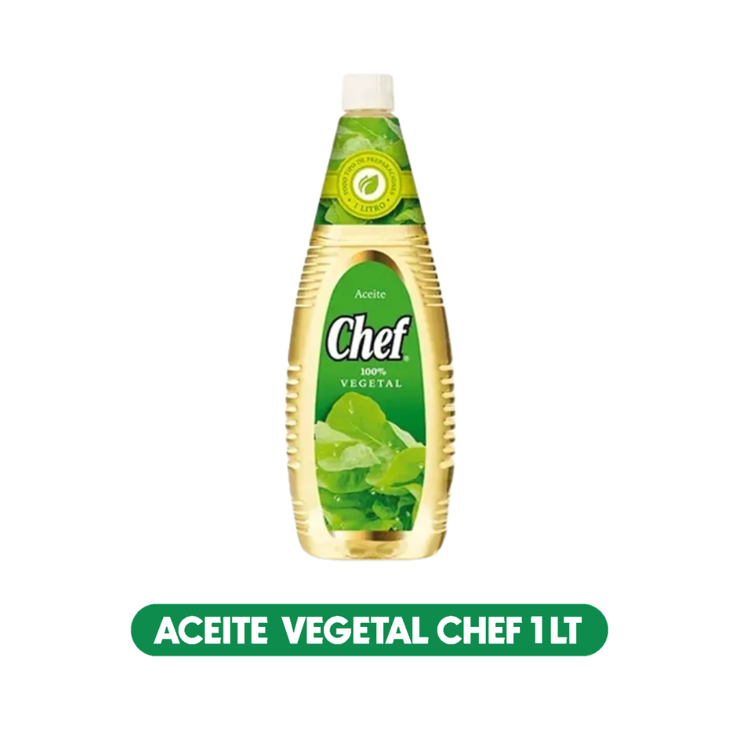 Aceite vegetal Chef 1 LT
