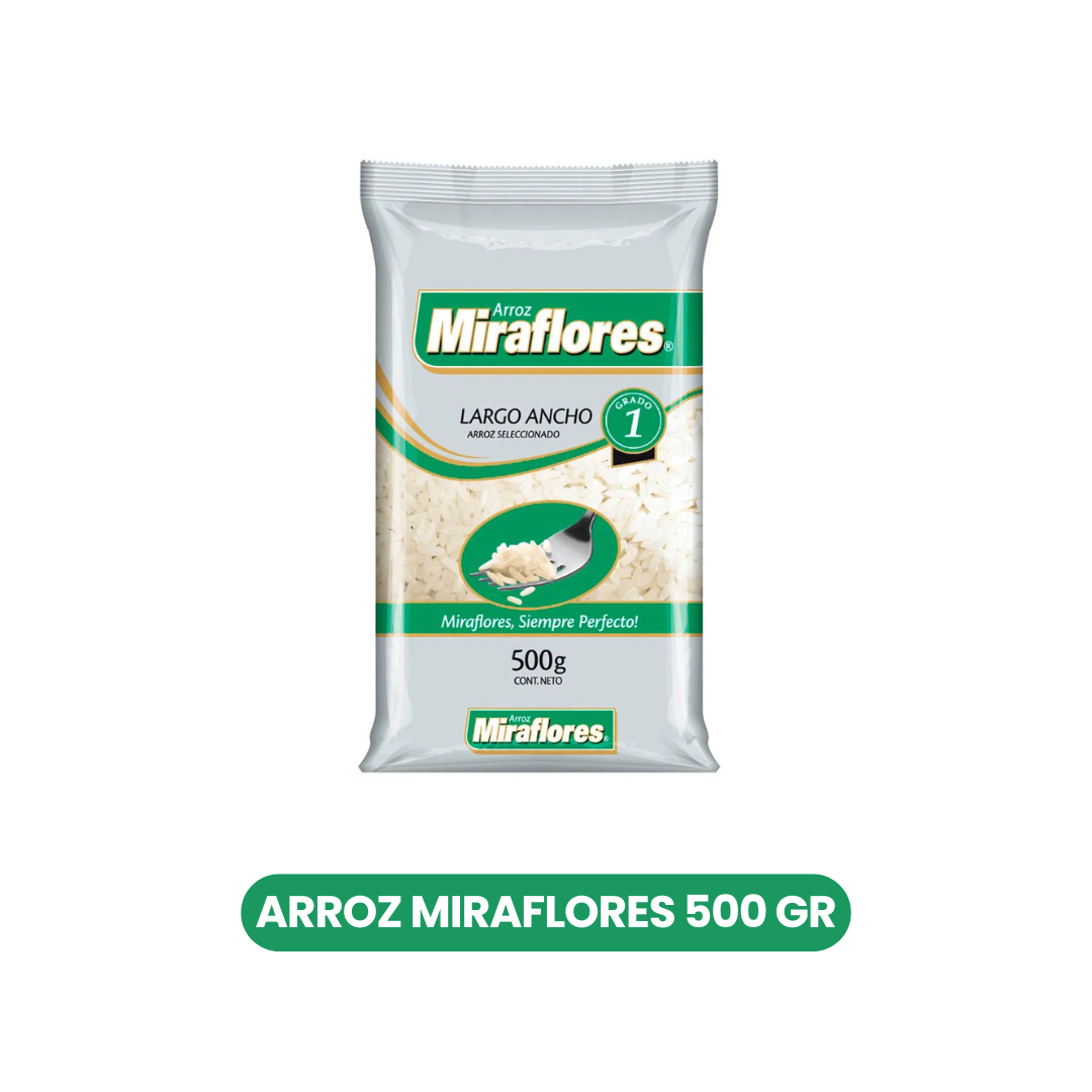 Arroz Miraflores 500 gr