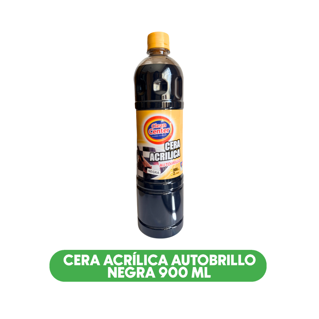 Cera Acrílica Autobrillo Negra