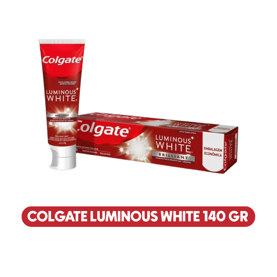 Pasta Colgate Luminous White 140 gr