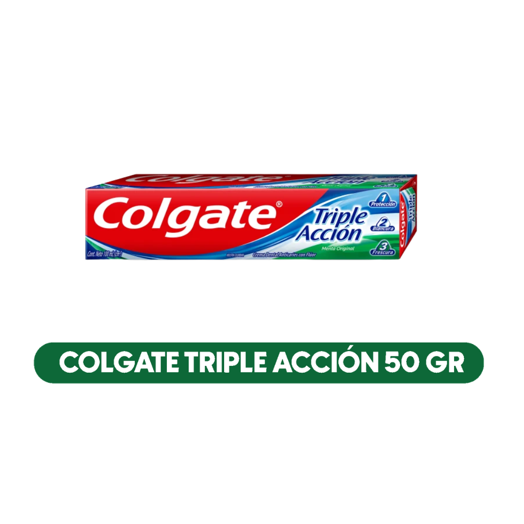 Pasta Colgate Triple acción 50 gr