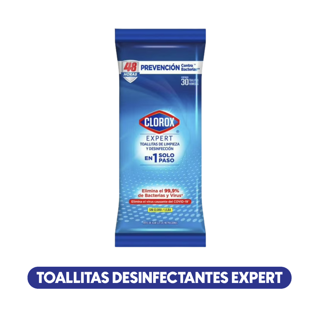 Toallitas Desinfectantes Expert Fresco