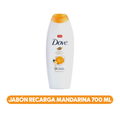 Jabón Dove Recarga Mandarina 700 ML