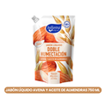Jábón Ballerina Doble humectación Avena y Aceite de almendra Doypack 650ML