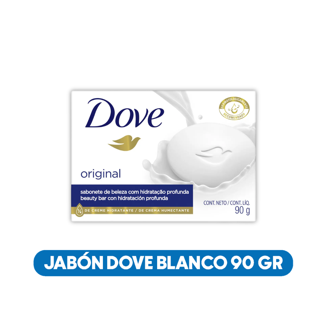 Jabón Dove Blanco Original 90 gr