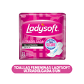 Toalla Femenina Ladysoft Ultradelgada 8 Un