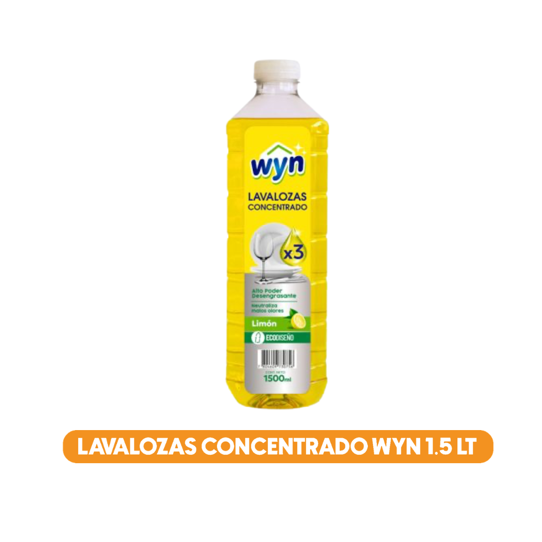Lavalozas concentrado WYN 1.5 LT