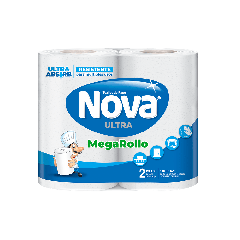 Toalla de papel Nova Ultra DOBLE