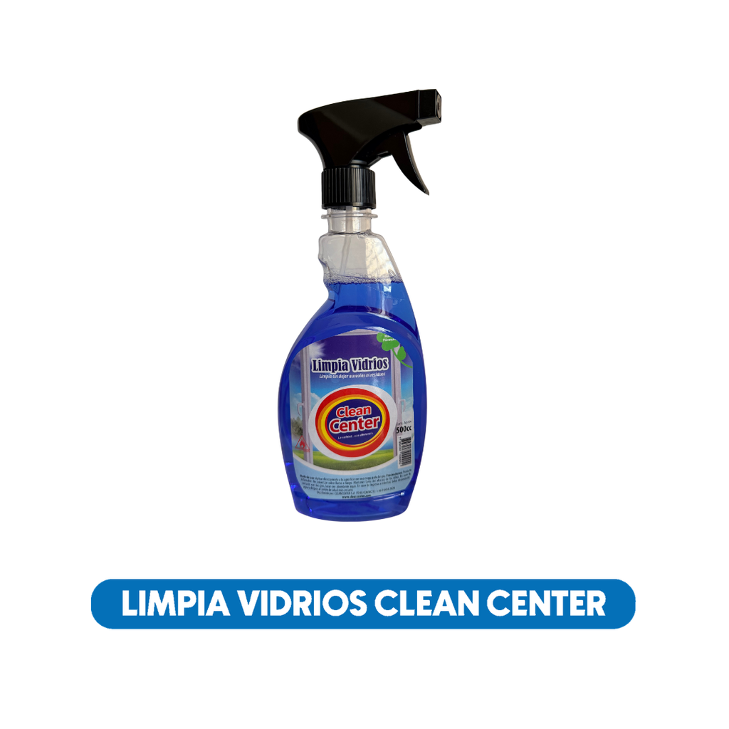 Limpia Vidrios Clean Center con Gatillo 500cc