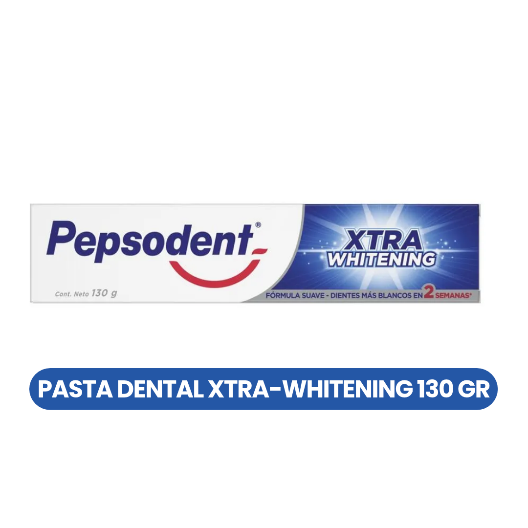 Pasta Dental Pepsodent Xtra - Whitening 130 Gr