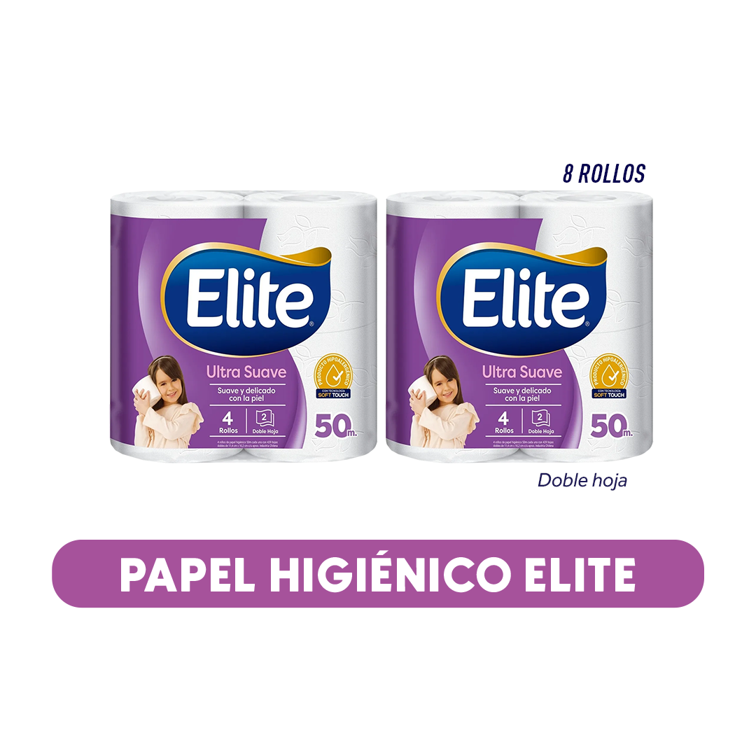 Pack 2 Papel Higiénico Elite