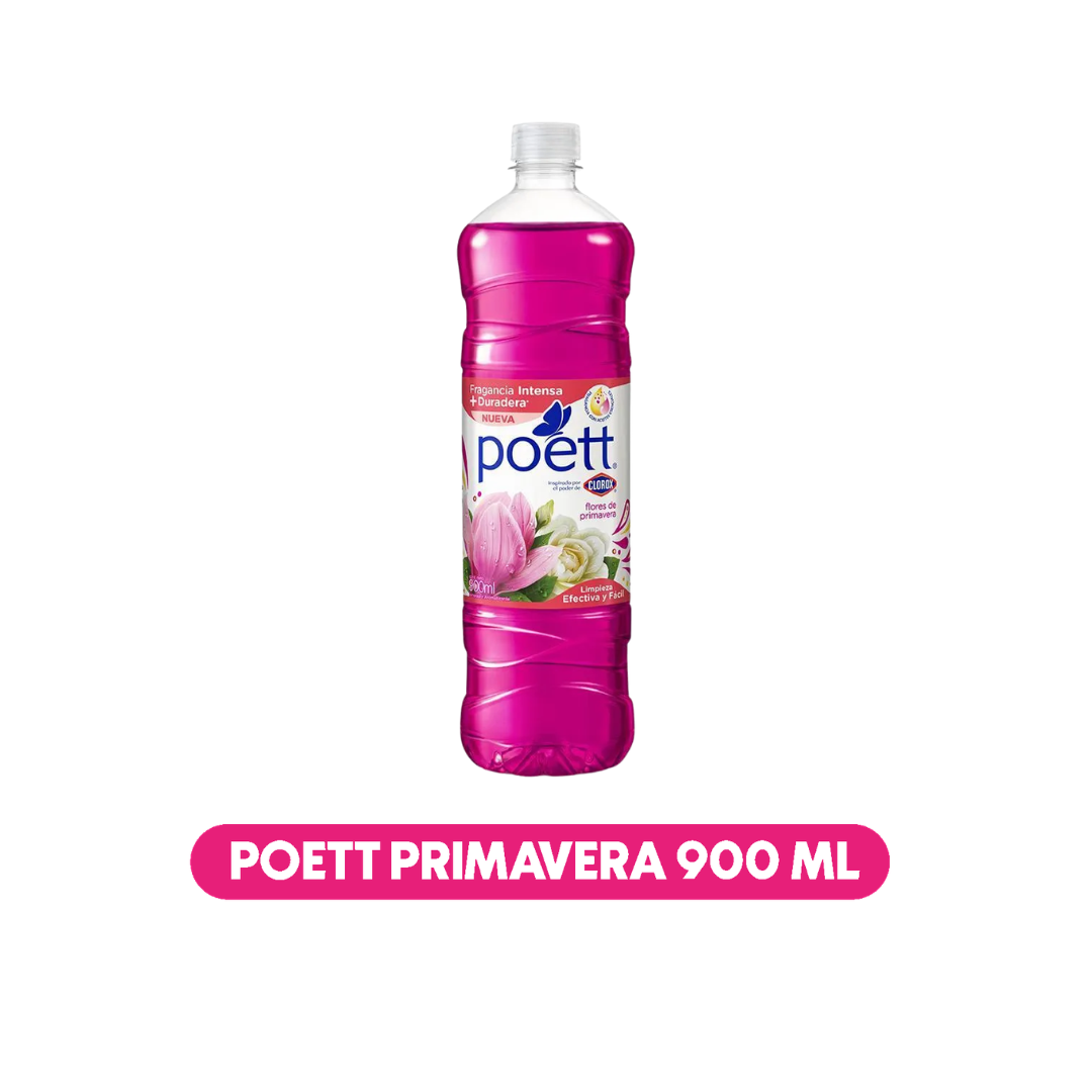 Limpiador Poett Primavera 900 ML