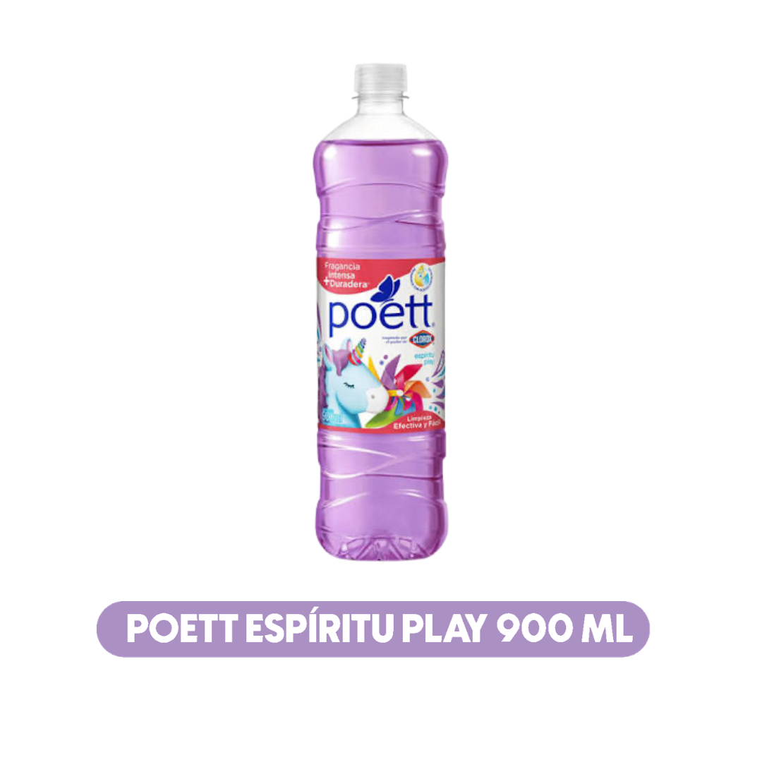 Limpiador Poett Espíritu Play 900 ML
