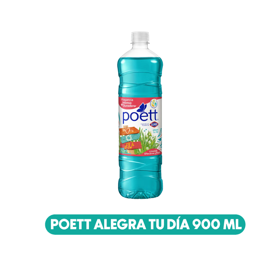 Limpiador Poett Alegra tu día 900 ML