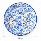 Plato Hondo Encanto Azul
