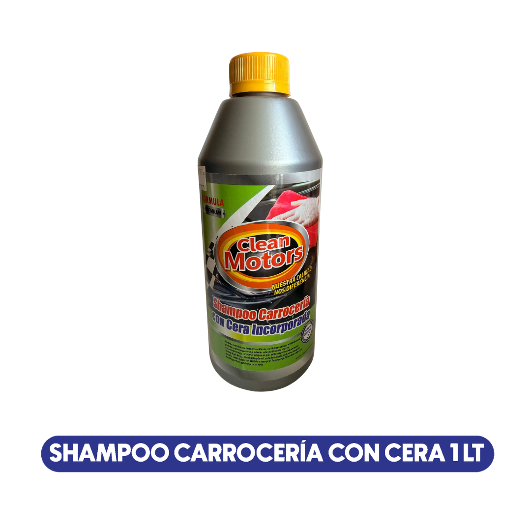 Shampoo carrocerias con cera incorporada 1 LT