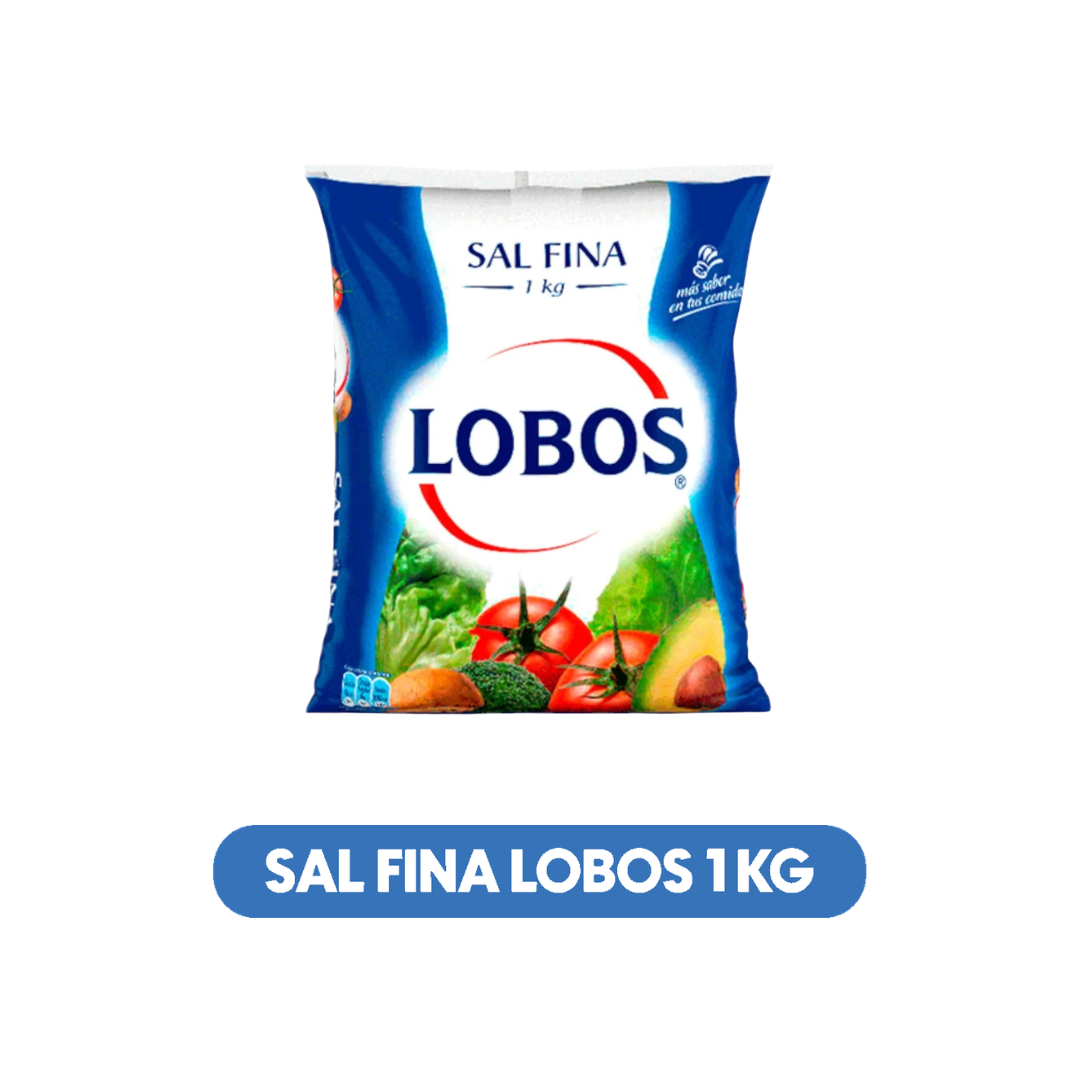 Sal fina Lobos 1 kg