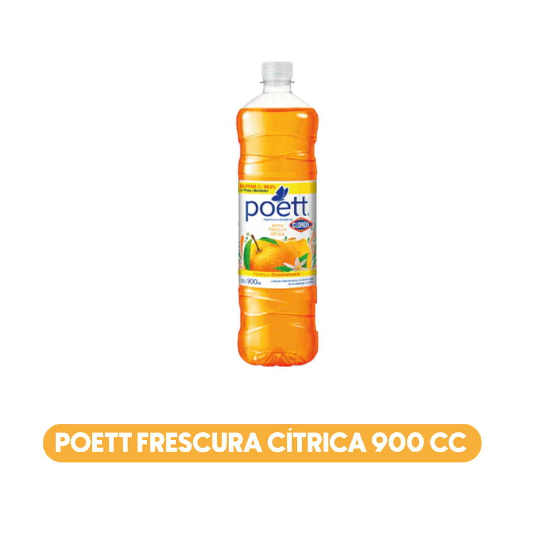 Limpiador Poett Frescura cítrica