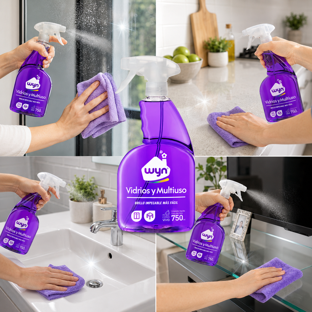 Limpia Vidrios Multiusos WYN 750 ml