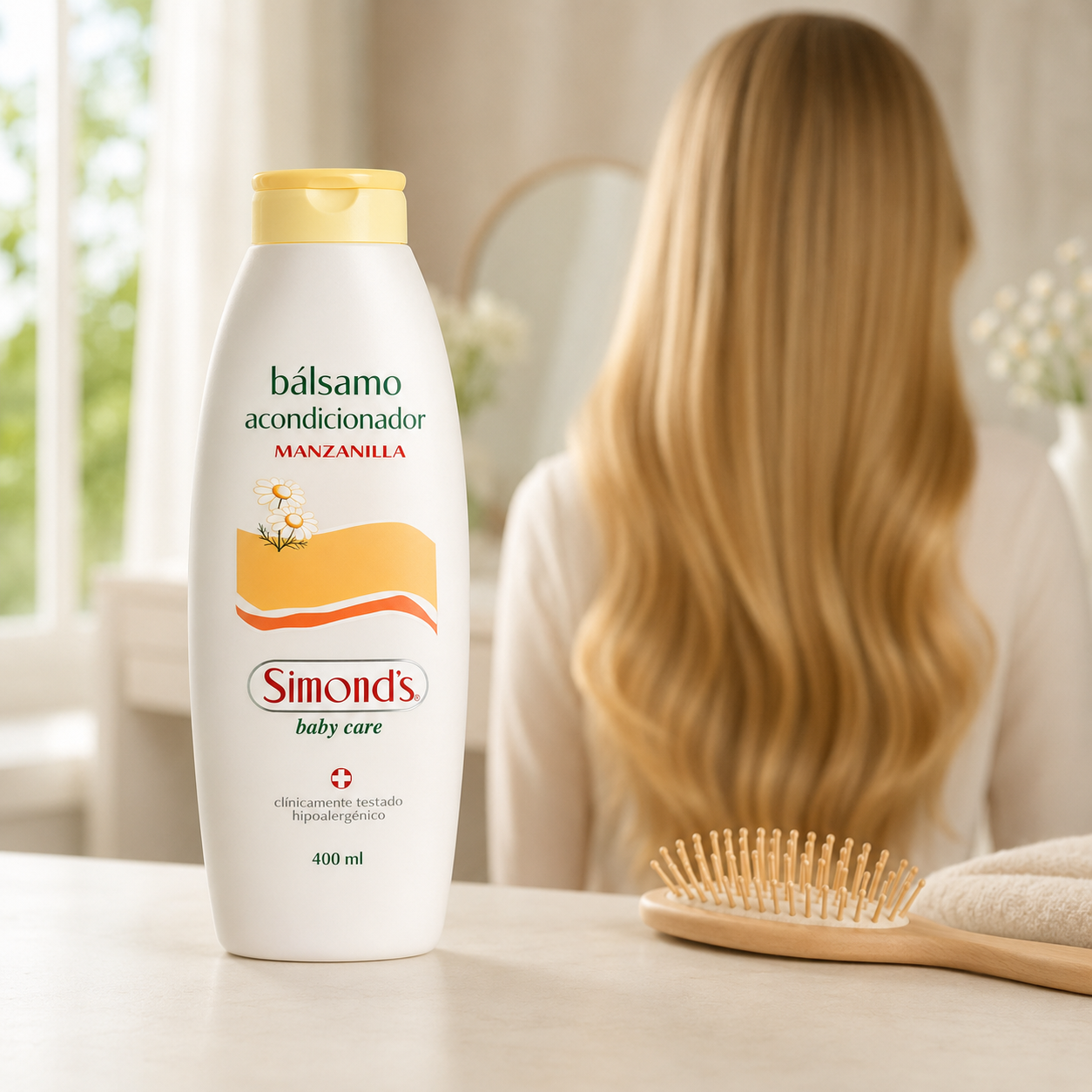 Balsamo Acondicionador Simond Manzanilla 400 Ml