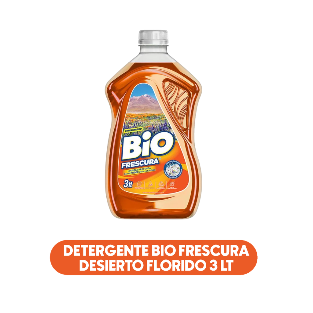 Detergente Bio Frescura Desierto Florido 3 LT