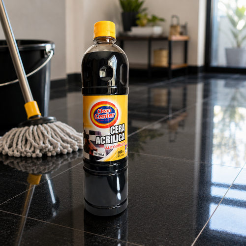 Cera Acrílica Autobrillo Negra