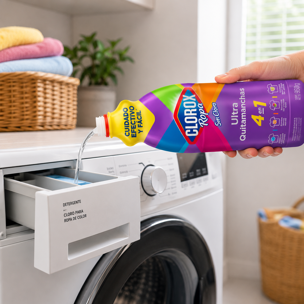 Clorox Quitamanchas ropa color 1 LT