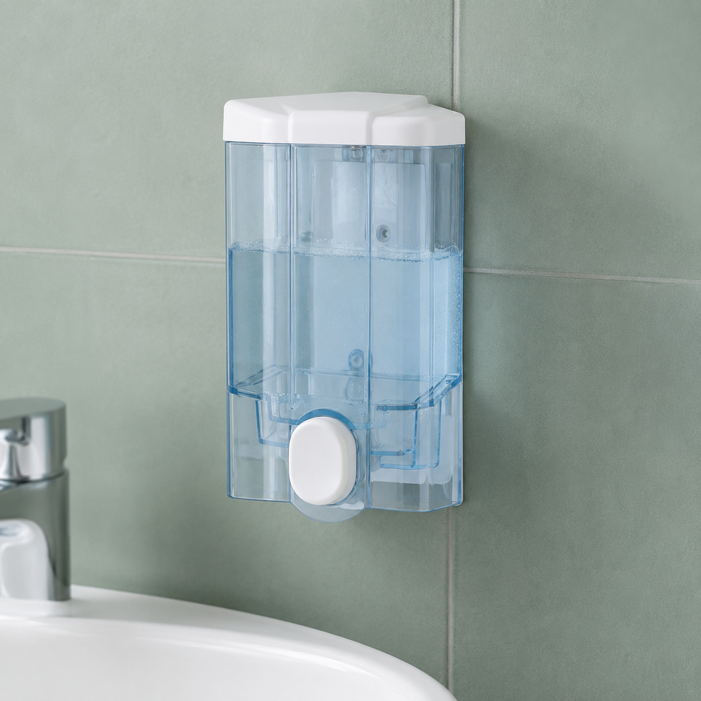 Dispensador de jabón líquido Live Classic 1000 cc transparente