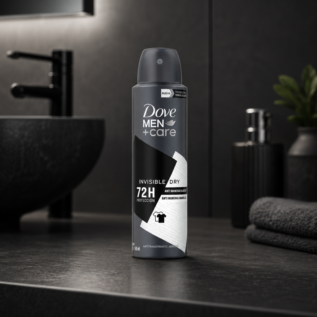 Desodorante Dove Men Invisible Dry Spray 87 gr