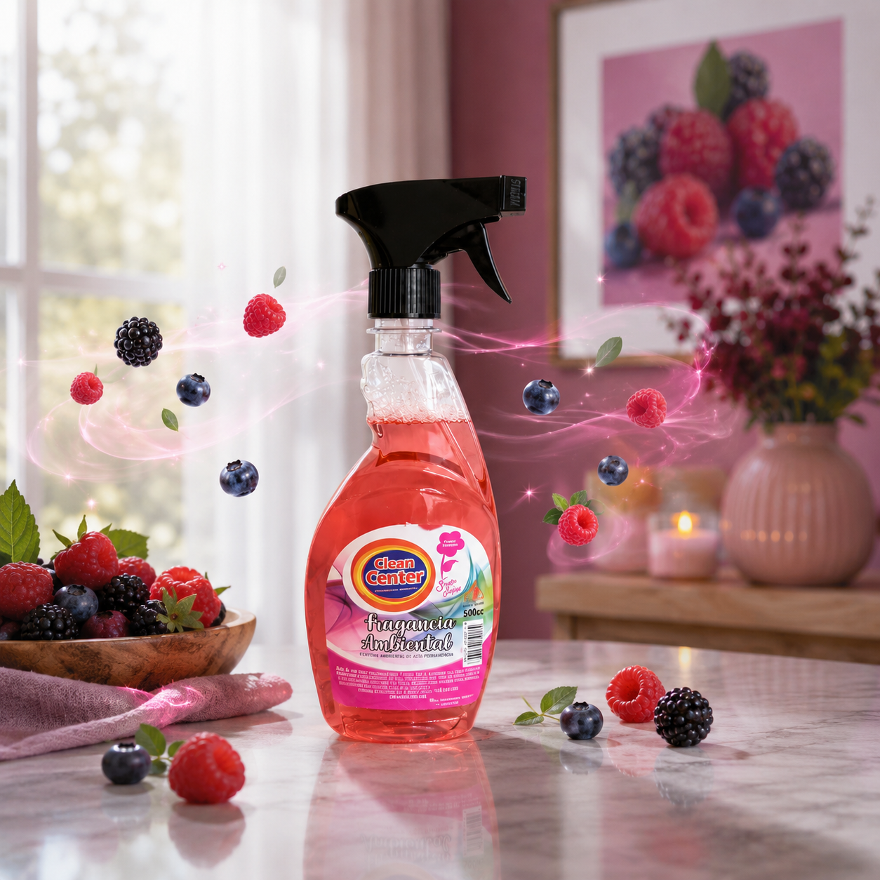 Fragancia Ambiental Frutos del Bosque 500 ML