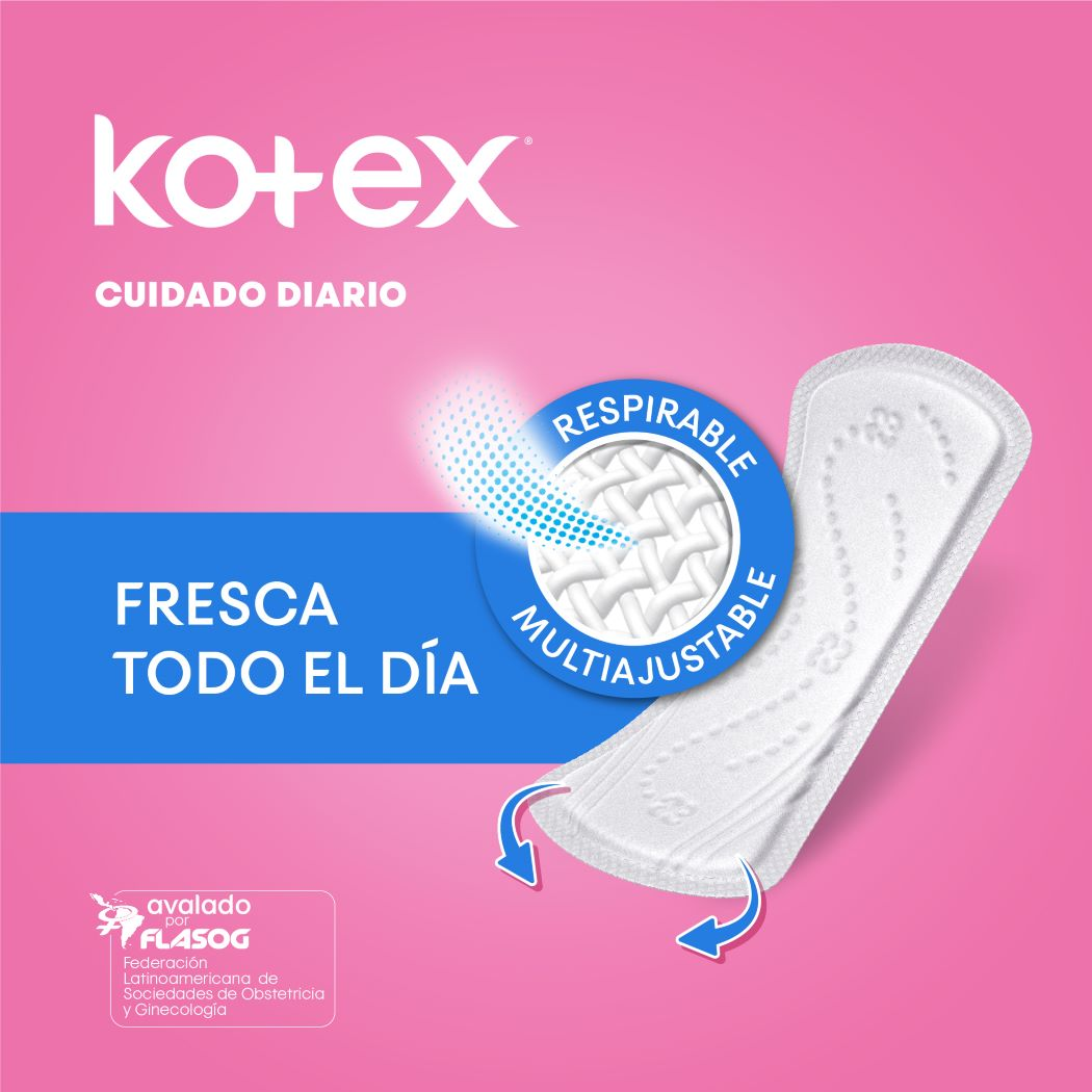 Protector diario Kotex 20 UN
