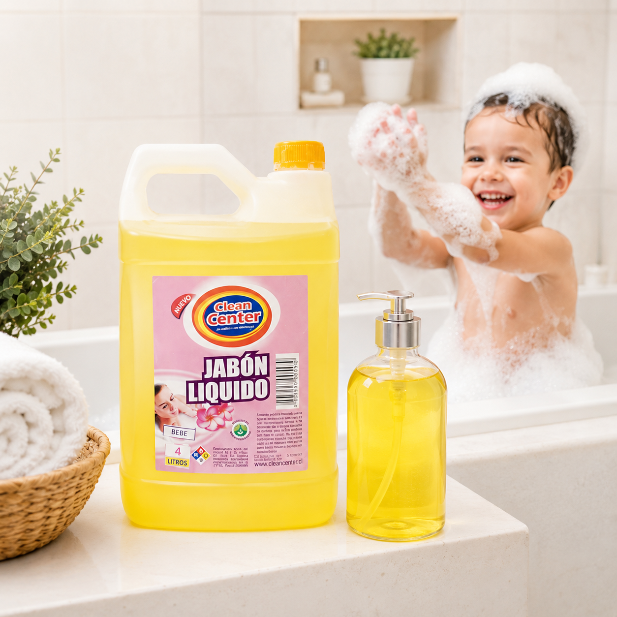 Jabón Líquido Aroma Bebé