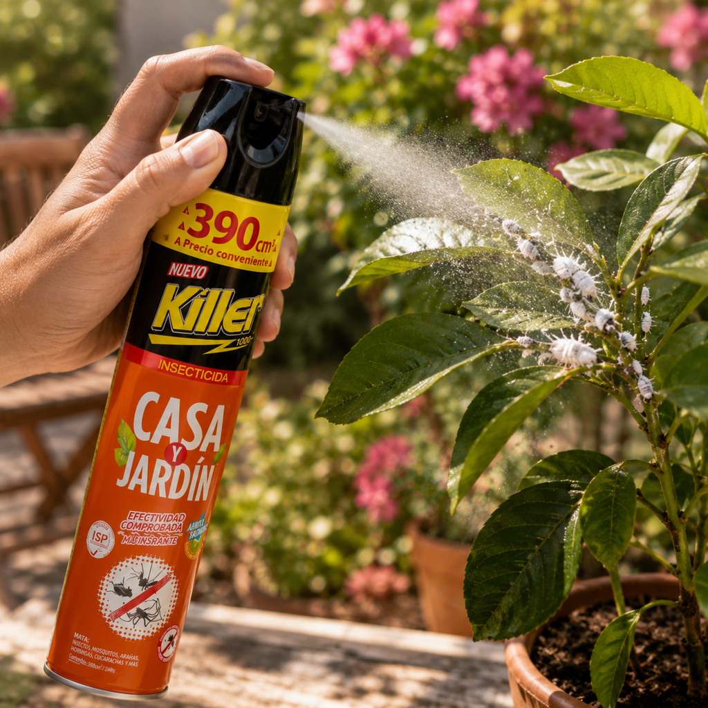 Insecticida Killer 1000 Todo Casa y Jardin M3
