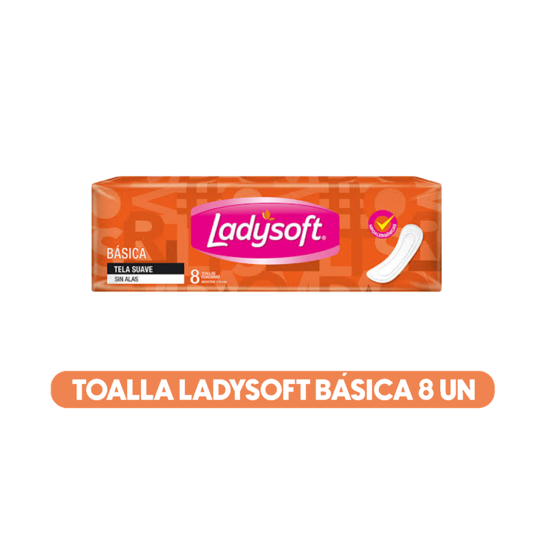 Toalla Femenina básica Ladysoft 8 un