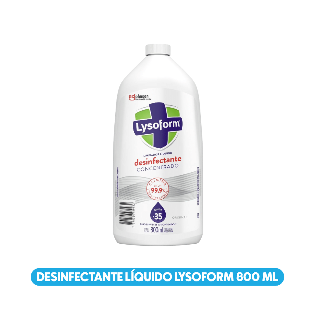 Lysoform Desinfectante líquido concentrado 800 ML