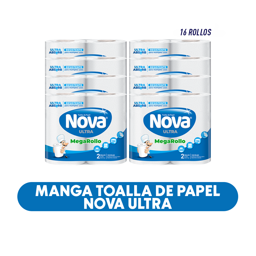 Manga Toalla de papel Nova Ultra