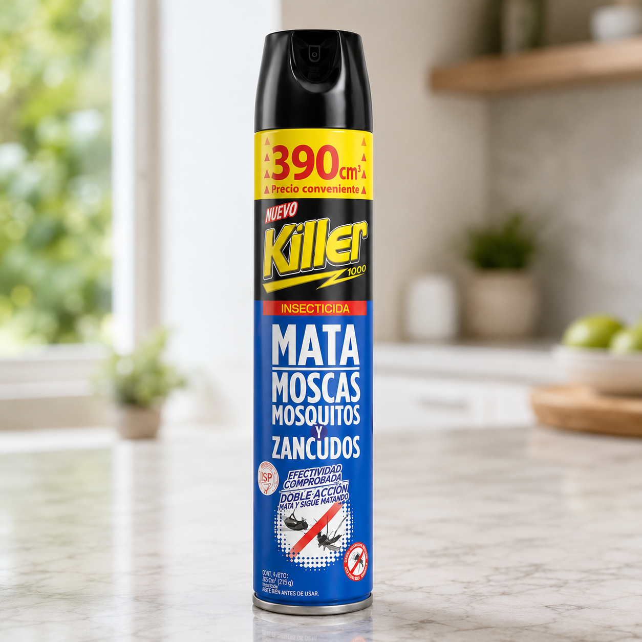 Insecticida Killer 1000 Moscas y Zancudos M3