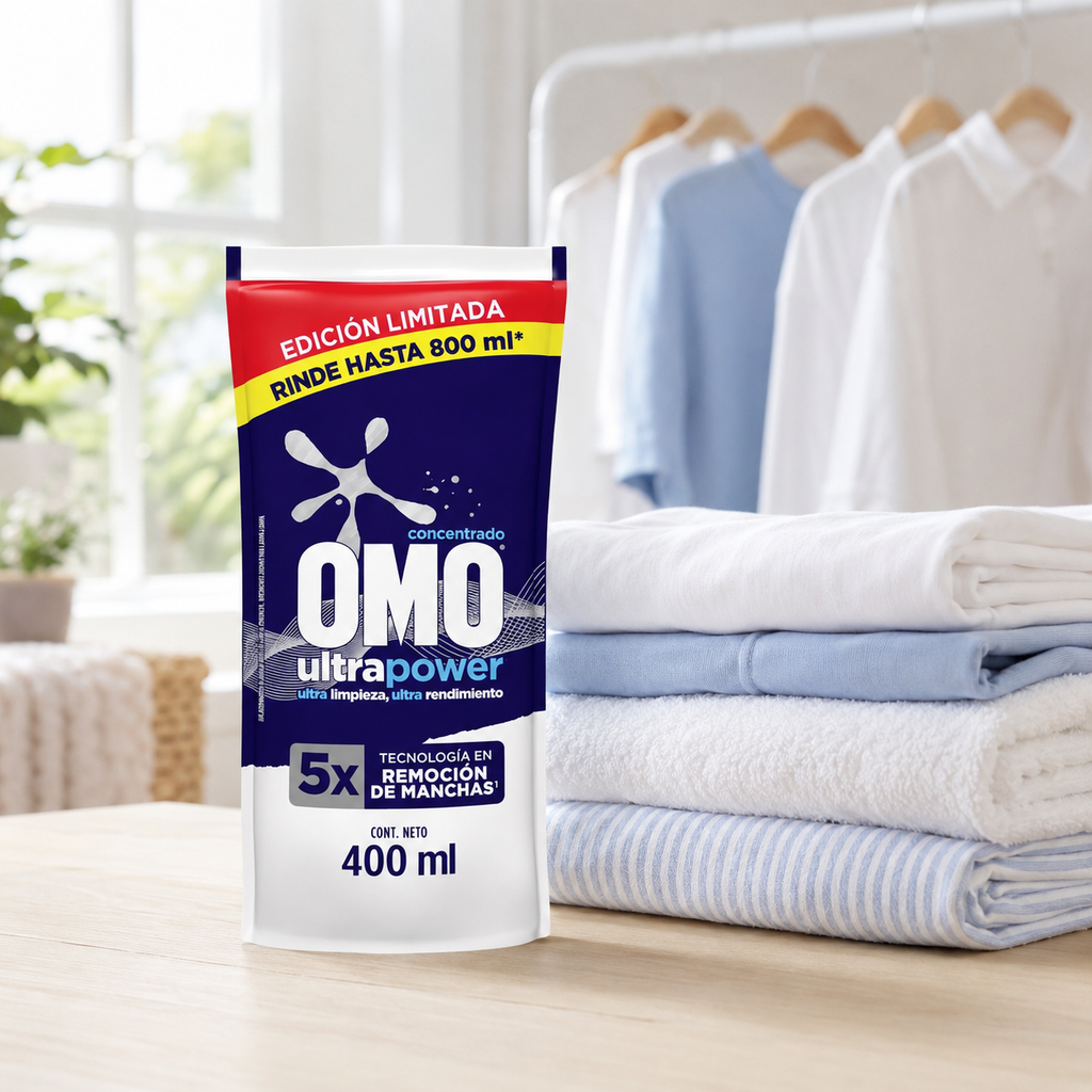 Detergente Omo Matic Ultra Power 400 ml