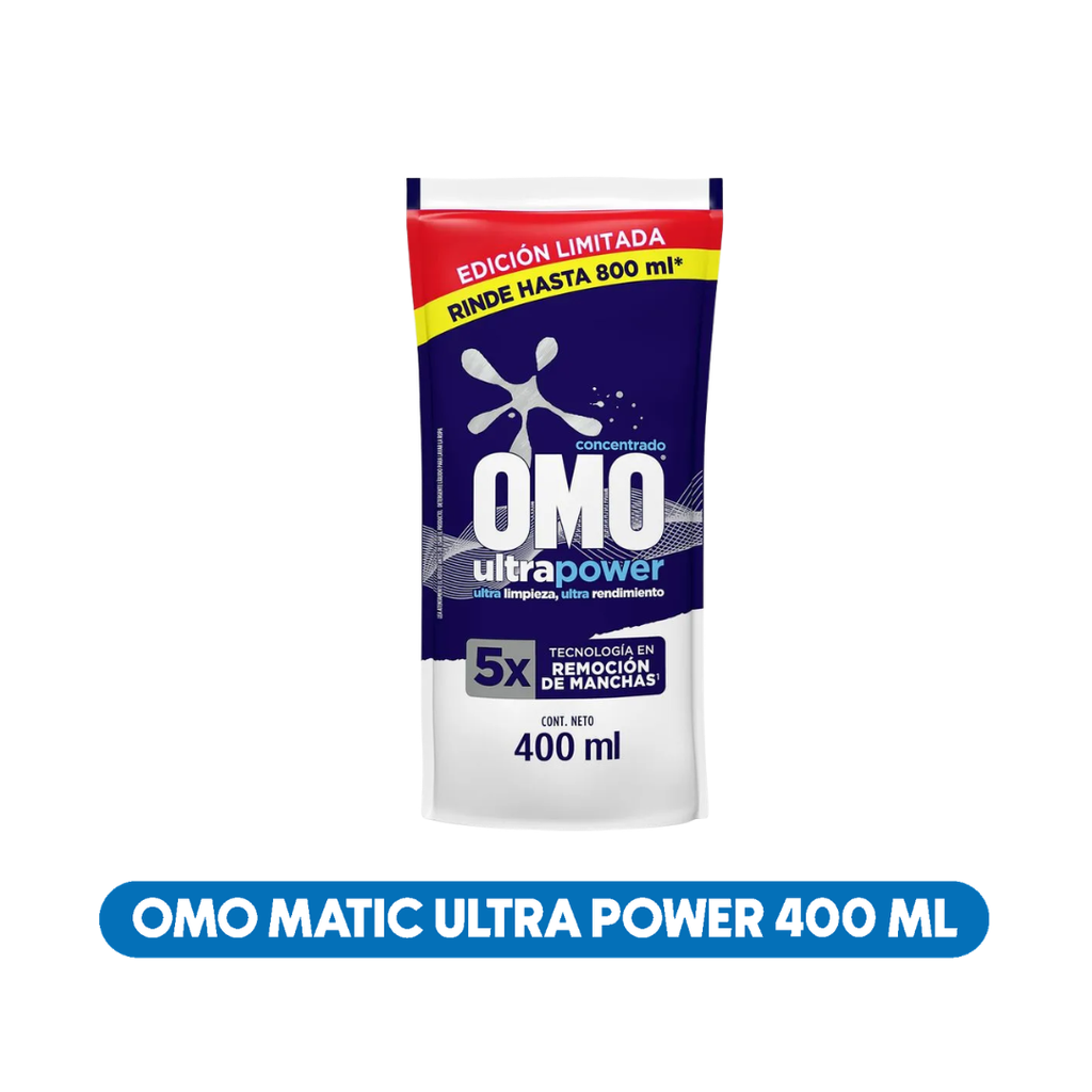 Detergente Omo Matic Ultra Power 400 ml