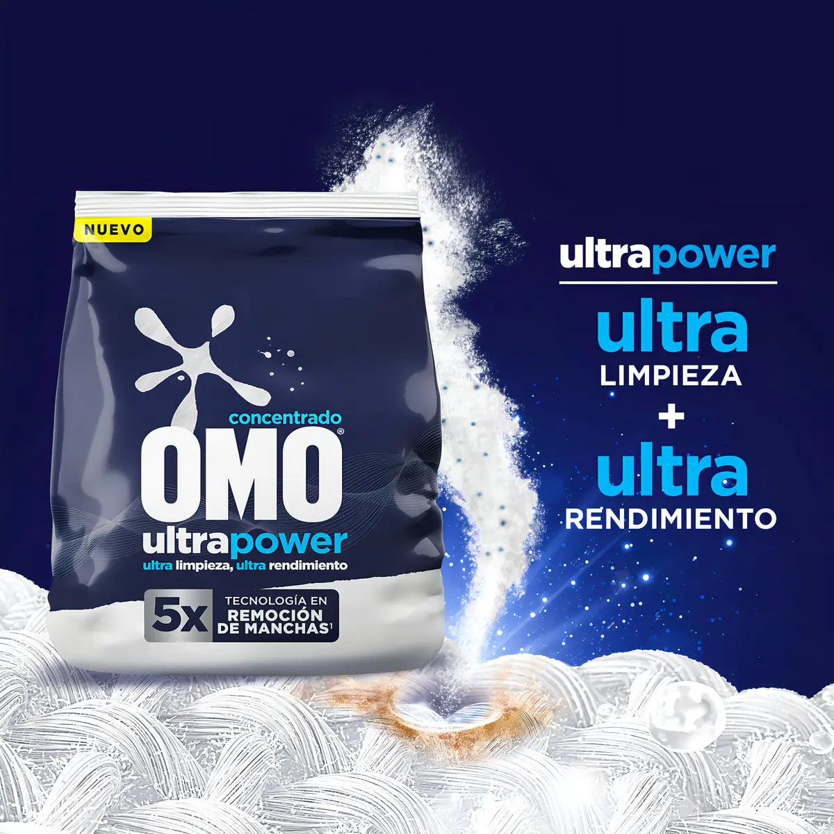 Omo Matic Ultra Power Polvo 800g